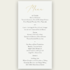 Wedding Menus