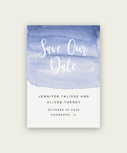 Ombre Save the Dates