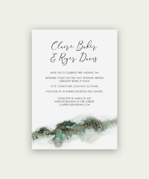 Nebula Wedding Invitations - Image 3