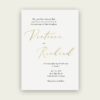 wedding invitations