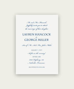 letterpress wedding invitations