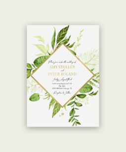 Spring Wedding Invitations