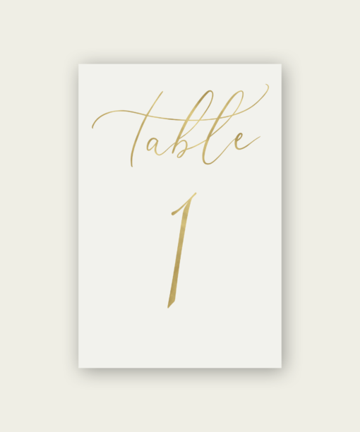 The Definitive Table Numbers