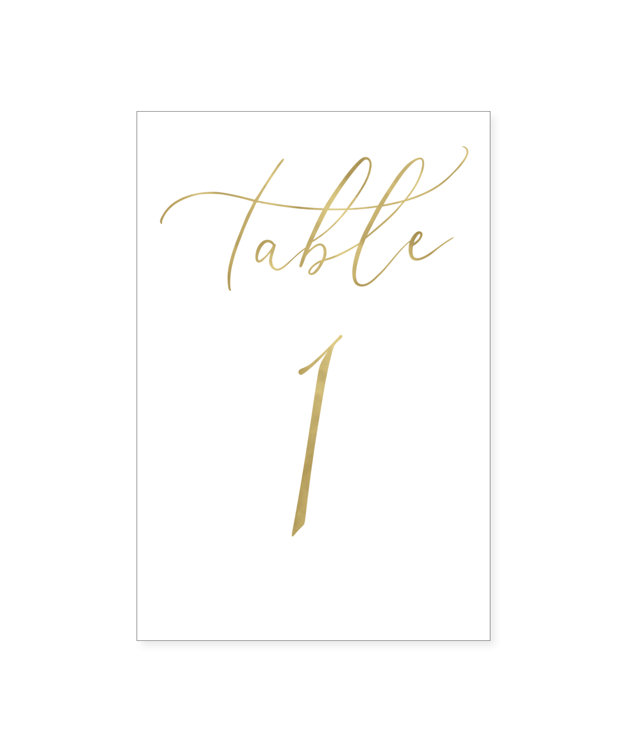 Gold Table Numbers for Weddings and Events, High Quality, Handmade and ...