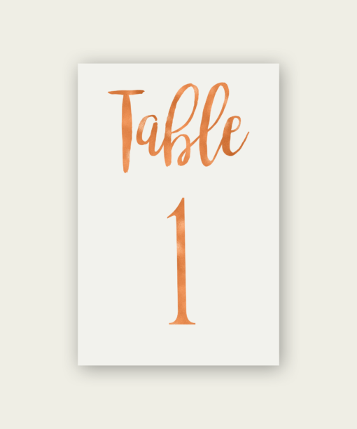 Stylish Table Numbers - Image 4