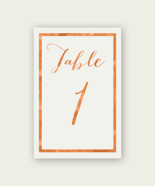 Traditional Table Numbers - Image 4