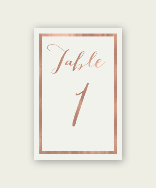 Traditional Table Numbers - Image 3