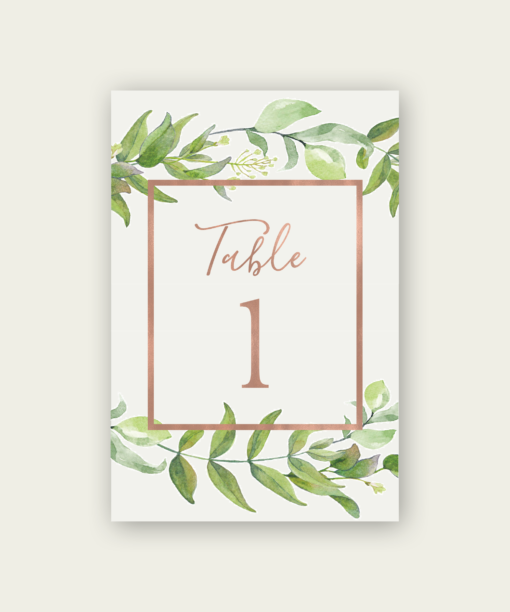 Two Branches Table Numbers - Image 3