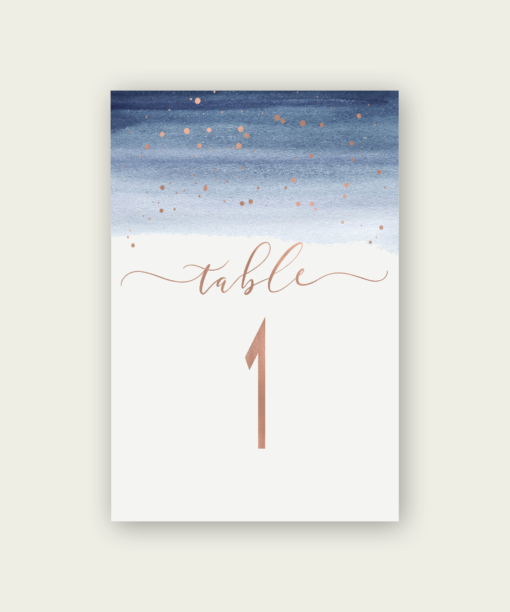 Night Sky Table Numbers - Image 2