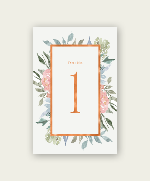 Rose Garden Table Numbers - Image 4