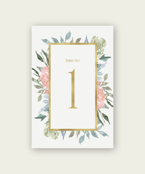 Rose Garden Table Numbers - Image 3