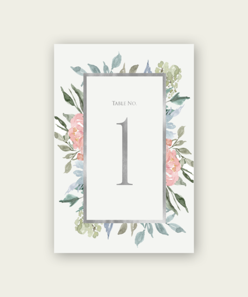 Rose Garden Table Numbers - Image 2