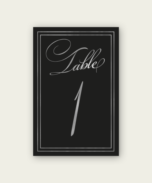 Château Table Numbers - Image 2