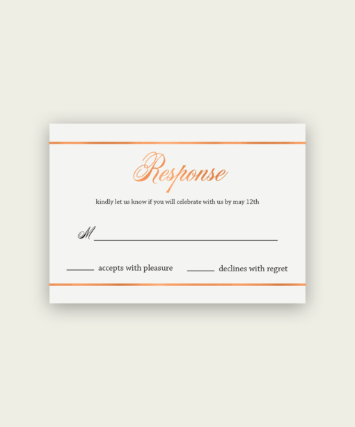 Elegant Lines Response Cards - Image 4