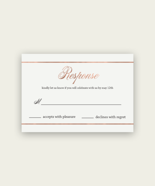 Elegant Lines Response Cards - Image 3