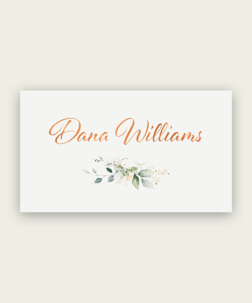 Gilded Branches Name Cards - Image 4