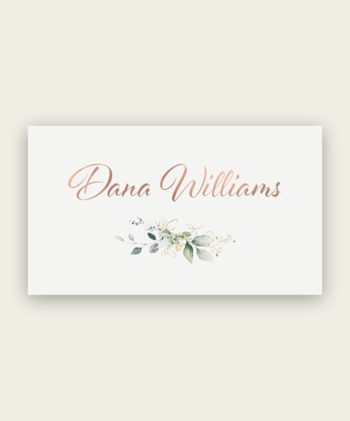 Gilded Branches Name Cards - Image 3