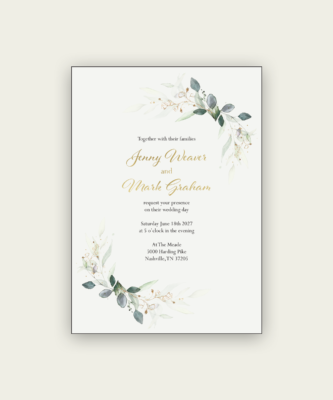 Wedding invitations